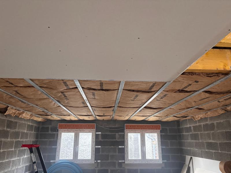 Photo chantier Isolation et Plâtrerie
