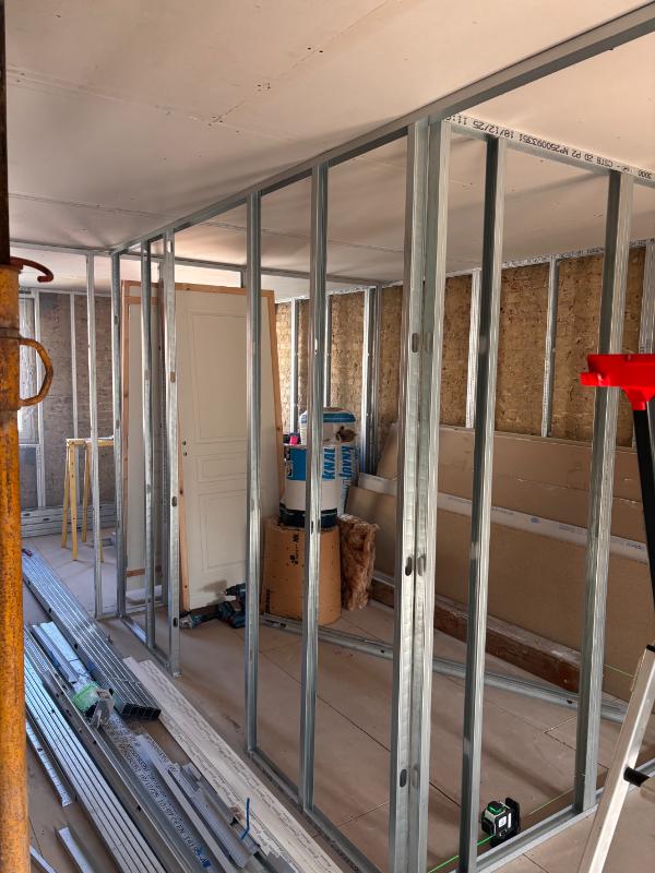 Photo chantier Isolation et Plâtrerie